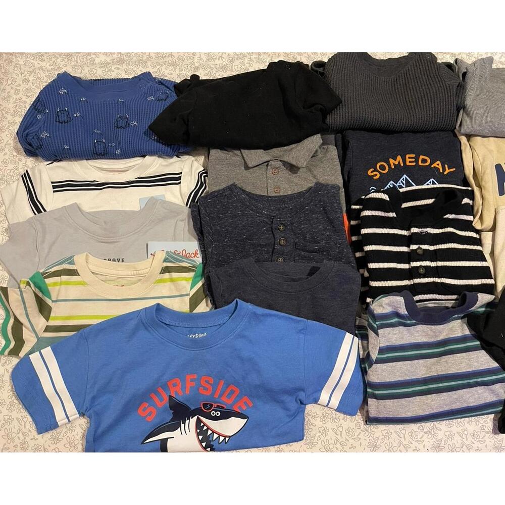Mystery 18 Month Boy Clothing Bundle | Toddler Mixed Wardrobe Lot